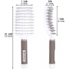 Anti-static hair brush