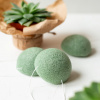 Simply Nature Green Tea Infused Konjac Sponge, 1pc