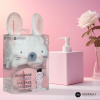 Set with a Rabbit Headband and a Face Cleansing Sponge