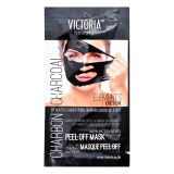 Black Peel-Off Face Mask with Activated Charcoal, 10ml