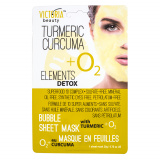 Deeply Purifying Korean Skincare Bubble Sheet Mask with Turmeric