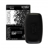 Elements Detox Black Soap with Activated Charcoal for Blemished Skin, 75gr