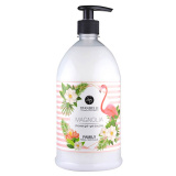 Shower gel FLAMINGO PARADISE magnolia and milk 1000ml
