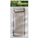 Natural back scrubber - cotton and bamboo 10x60 cm