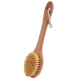 Simply Nature Shower Brush with long bamboo handle and boar bristles
