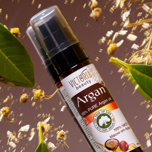 100% Pure Argan Oil for Face, Hair, and Nails, 30ml