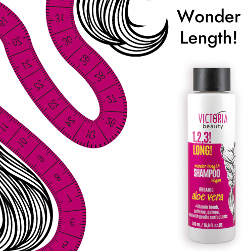 1,2,3! LONG! Wonder Length Shampoo 500ml