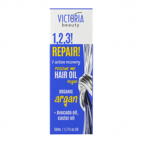 1,2,3! REPAIR! Rescue Me Hair Oil 50ml