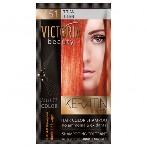 №51 Hair Color Shampoo - no ammonia and oxidants - TITIAN 40ml