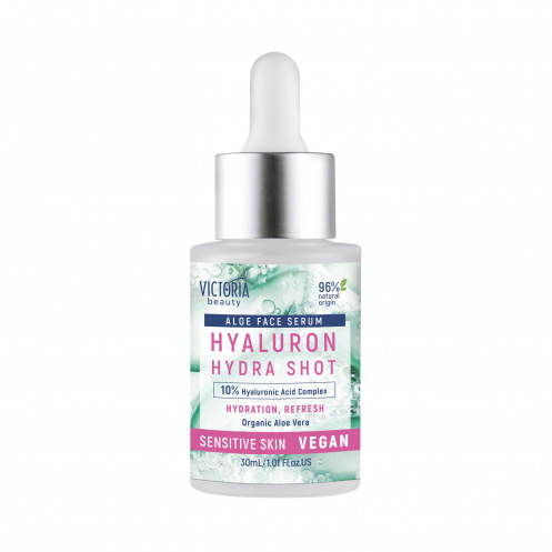Hydra Shot Face Serum with 10% Hyaluronic Acid Complex, Aloe Vera & Niacinamide 30ml