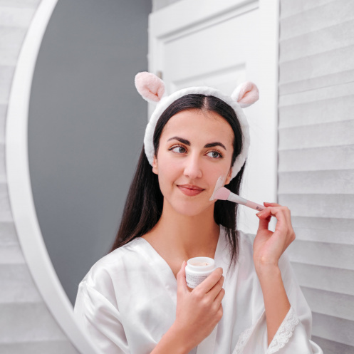 Cute - Headband for Makeup Shower and Skincare Facemasks