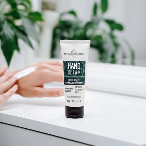 Hand cream for very dry and cracked skin with hempseed oil and urea 75ml