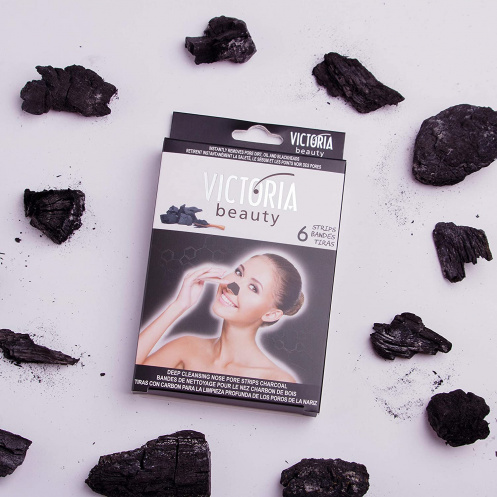 Blackhead Remover Nose Strips with Activated Charcoal, 6pcs