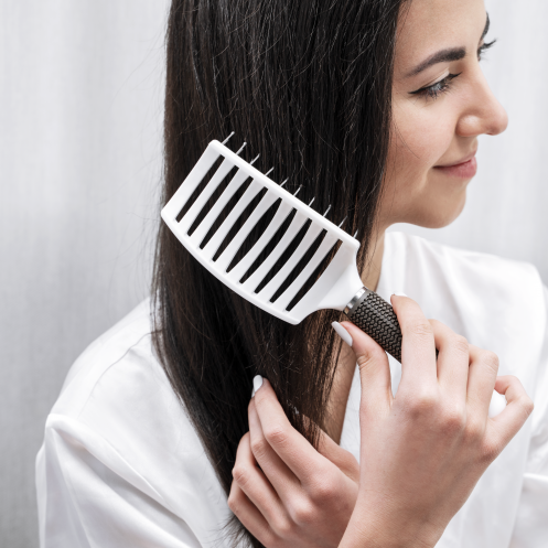Anti-static hair brush
